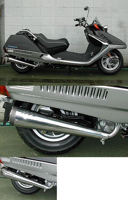 フュージョン スーパートラップマフラー 当時物 Yahoo!オークション