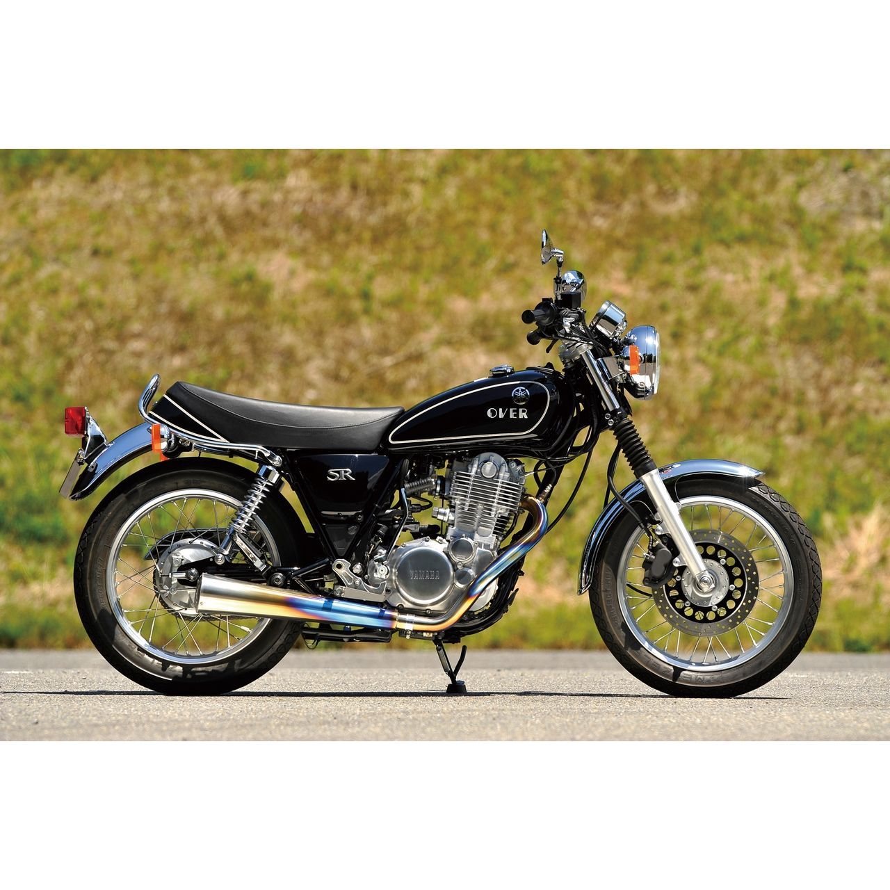 Webike | OVER オーヴァー オーバー チタンメガホン MANXタイプ SR400