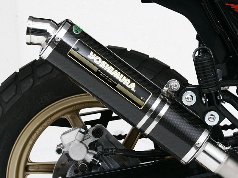 Webike | YOSHIMURA ヨシムラ 機械曲チタンサイクロン エイプ100(110