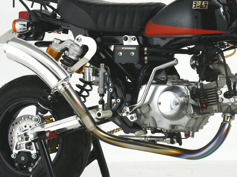 Webike | YOSHIMURA ヨシムラ サイクロン TYPE-3(手曲チタン) モンキー