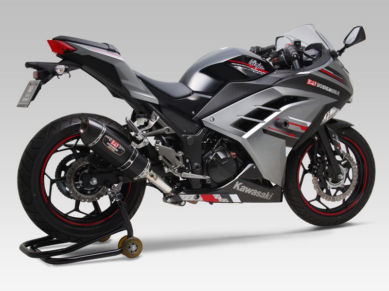 Webike | YOSHIMURA ヨシムラ 機械曲 R-77S サイクロン カーボンエンド