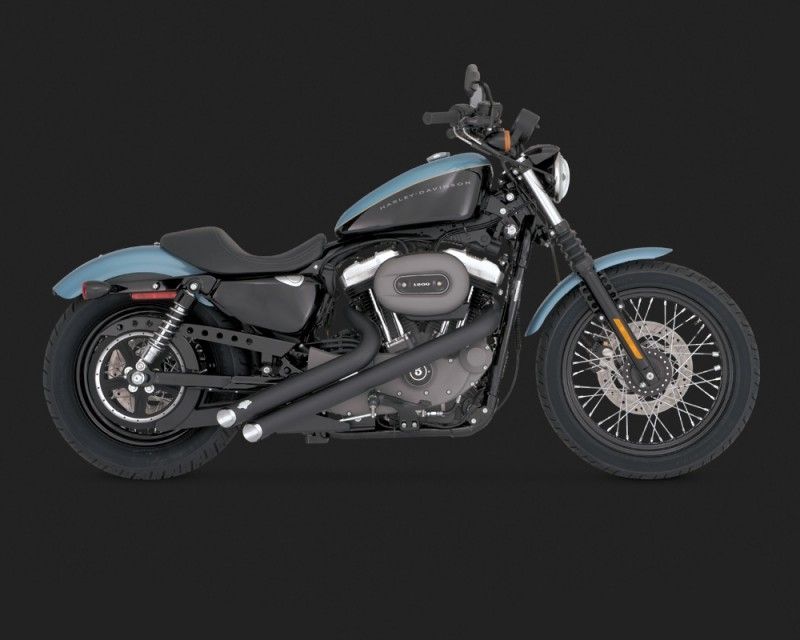 Webike | VANCE&HINES バンス&ハインズ サイドショット ブラック フル