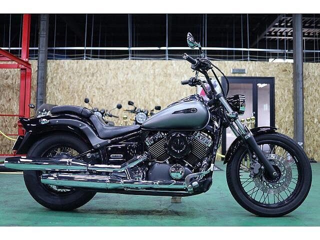 ドラッグスター400/ヤマハ 平成26年7月製造 マッドグレー 純正