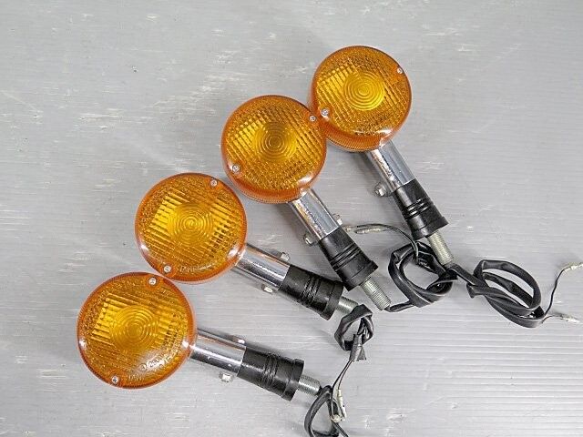 SR400/500用・ノーマル・ウインカー前後セット中古品 SR400⁄500用