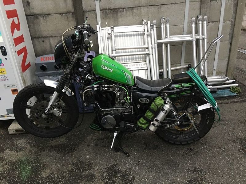 YAMAHA SR400「3型SRのフロントフォークをOH！その1