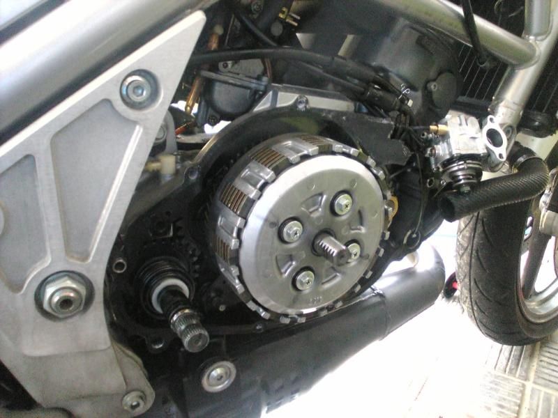 YAMAHA R1-Z「緊急企画! クラッチカバーG/K交換＆オイルポンプO/H