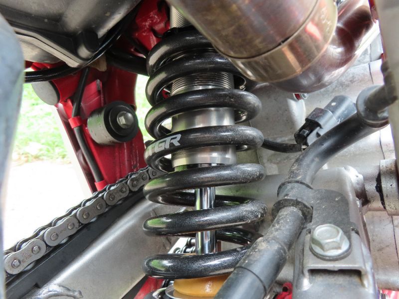 セロー250 ファイナルエディション 700km走行外し リア