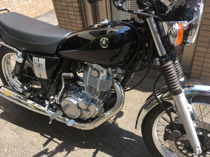 ヤマハ SR400 PRUNUS:プラナス スリップオンマフラー 口コミ・動画