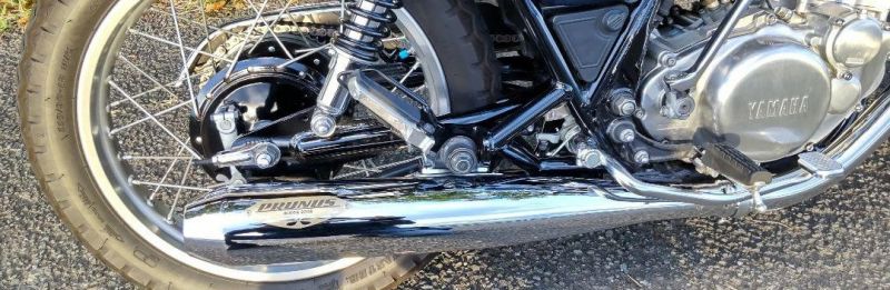 PRUNUS メガホンマフラー SR400/SR500 【公式通販】