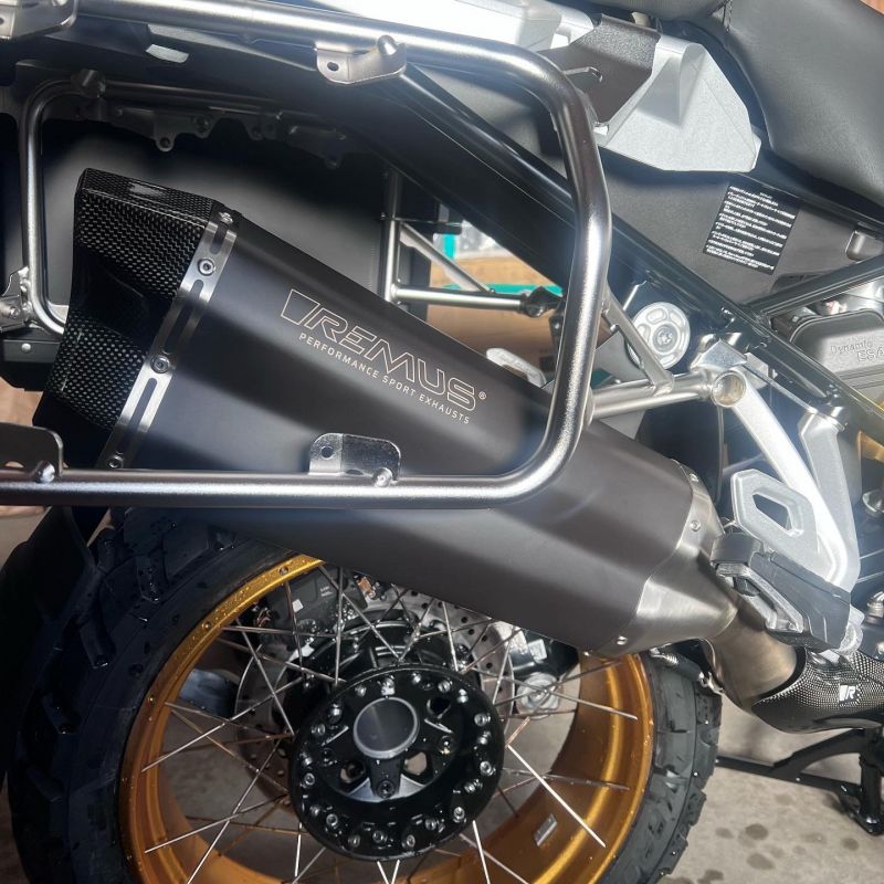 BMW R1250GS Adventure マフラー 口コミ・動画インプレッション (1