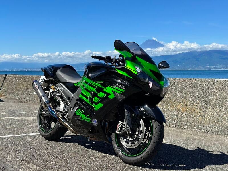 KAWASAKI ZX-14R「六十里越え国道252号雪割街道ツーリング