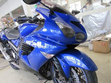 ZZR1400/ZX-14/カワサキ ETC,赤キー、ノジママフラー、社外スクリーン