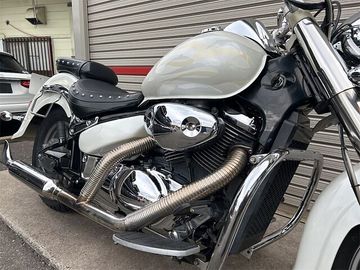 イントルーダークラシック400/スズキ リアタイヤ新品 フィッシュテール