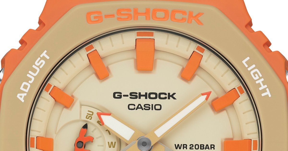 差がつく大人のGショック】メゾン キツネとのコラボ、配色センス抜群の