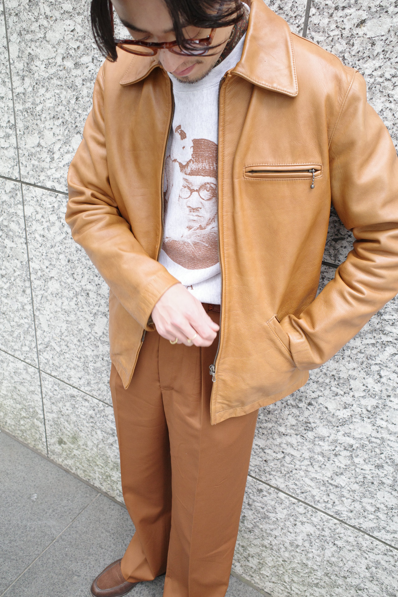 A.P.C.のレザージャケット | UOMO