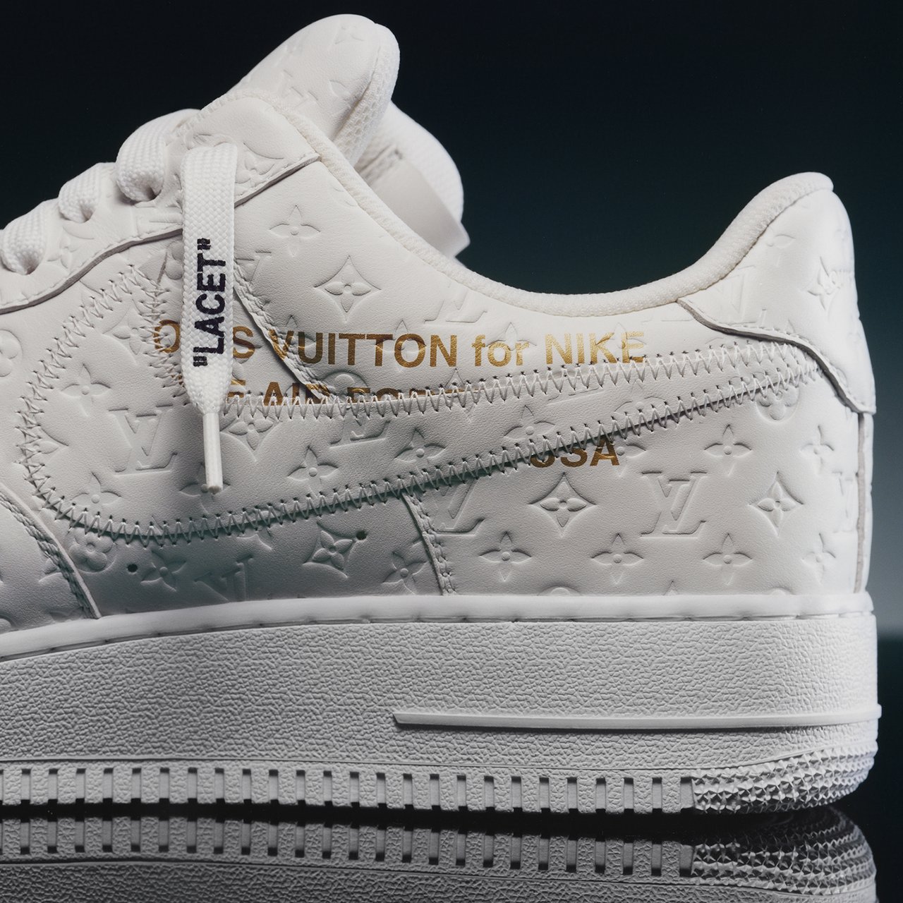 全9型公開。「ルイ・ヴィトン＆ナイキ “エア フォース 1” by