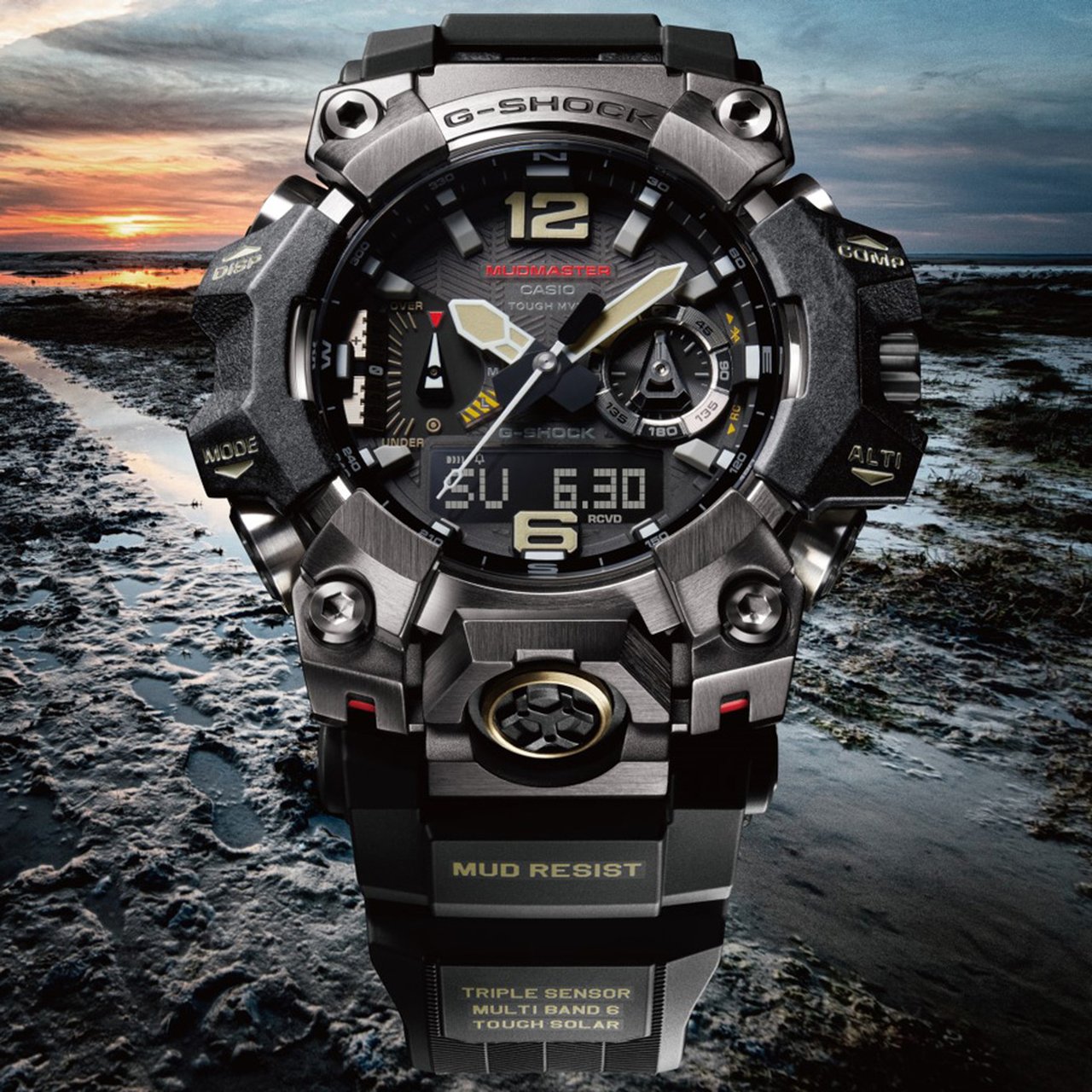 大人のGショック】堅牢なメタルの外装がクールな「マッドマスター