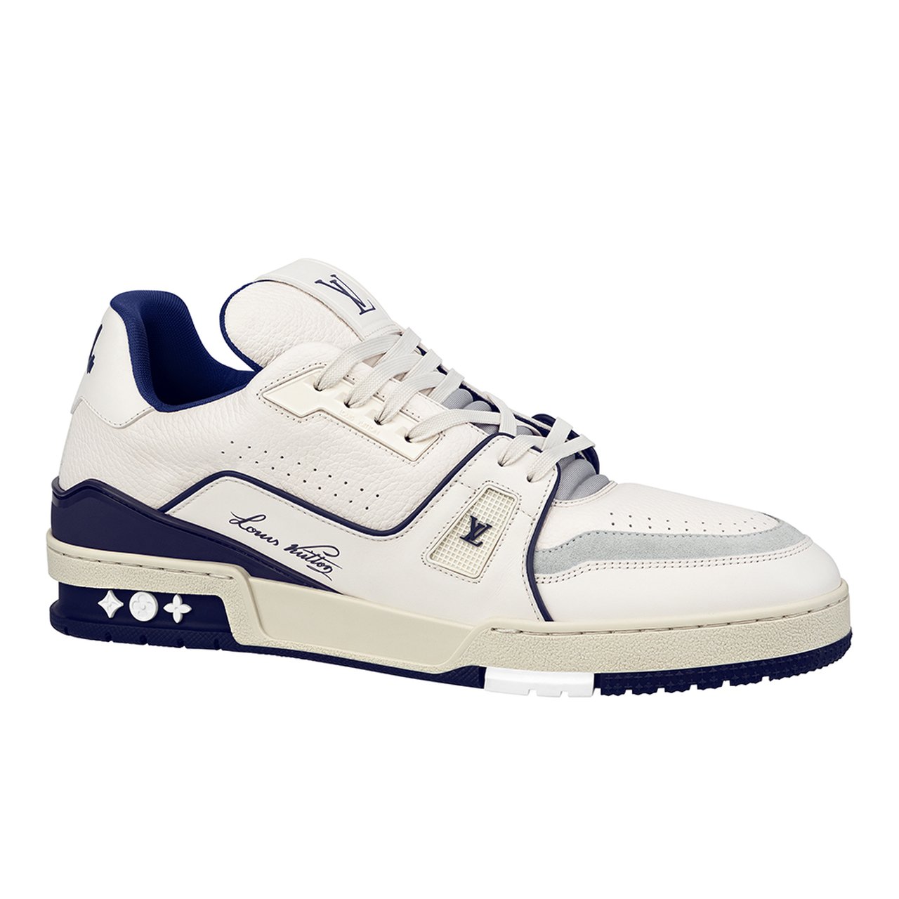 ルイヴィトン モノグラム フラットシューズ レザー キャンバス コンビ