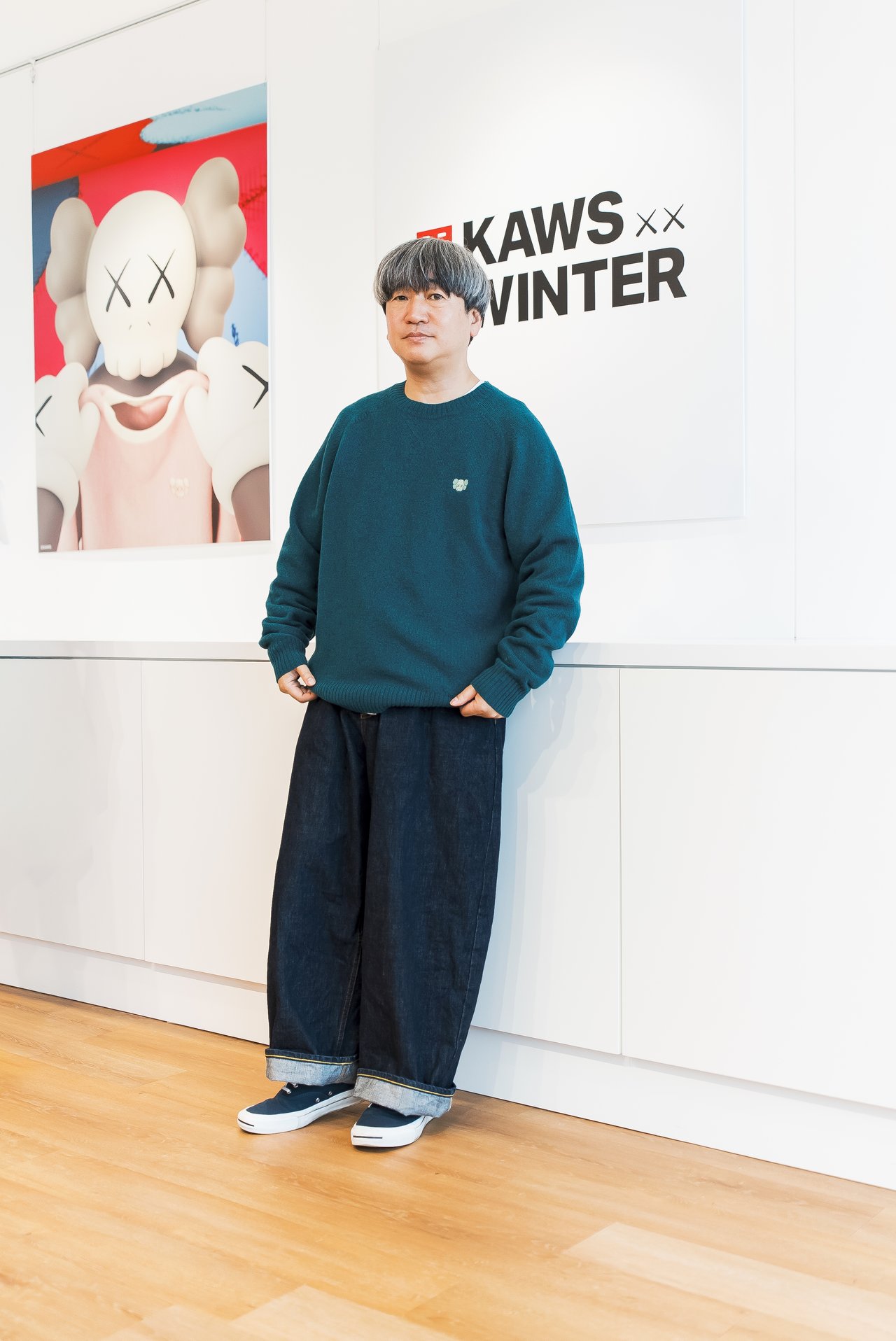 大人のユニクロ】試着ルポ。「KAWS」とのコラボニット、全部着てみた