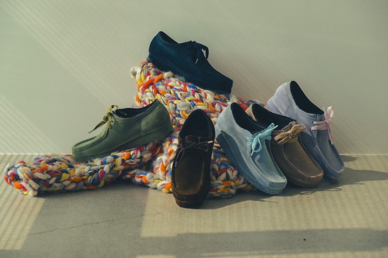 大人のクラークス】名作「ワラビー」をベロア風にした「セブンバイ