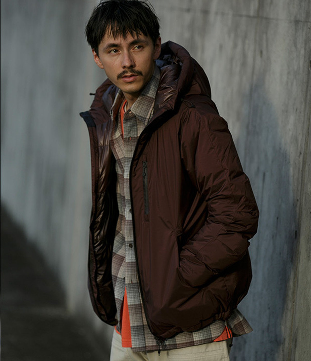 大人の先取りダウン】秋はアウター、冬はインナーダウンとしても使える