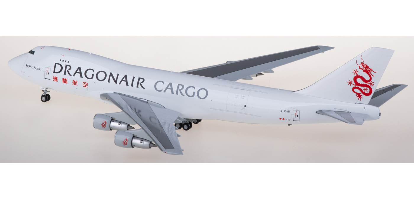 EW2742004 Dragonair 港龙航空Boeing 747-200F B-KAD JC Wings 1:200