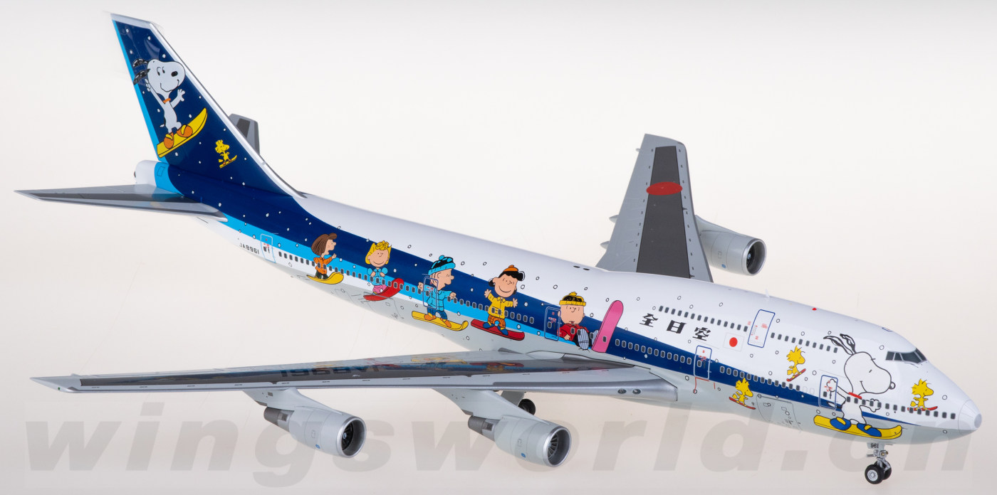 L2021 ANA 全日空Boeing 747-400D JA8961 SQ Wings 1:200 -飞机模型世界