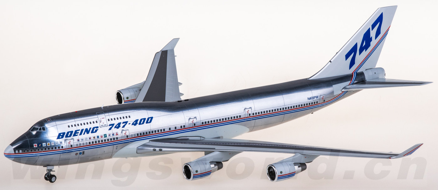 L2131 Boeing 747-400 N401PW SQ Wings 1:200 -飞机模型世界