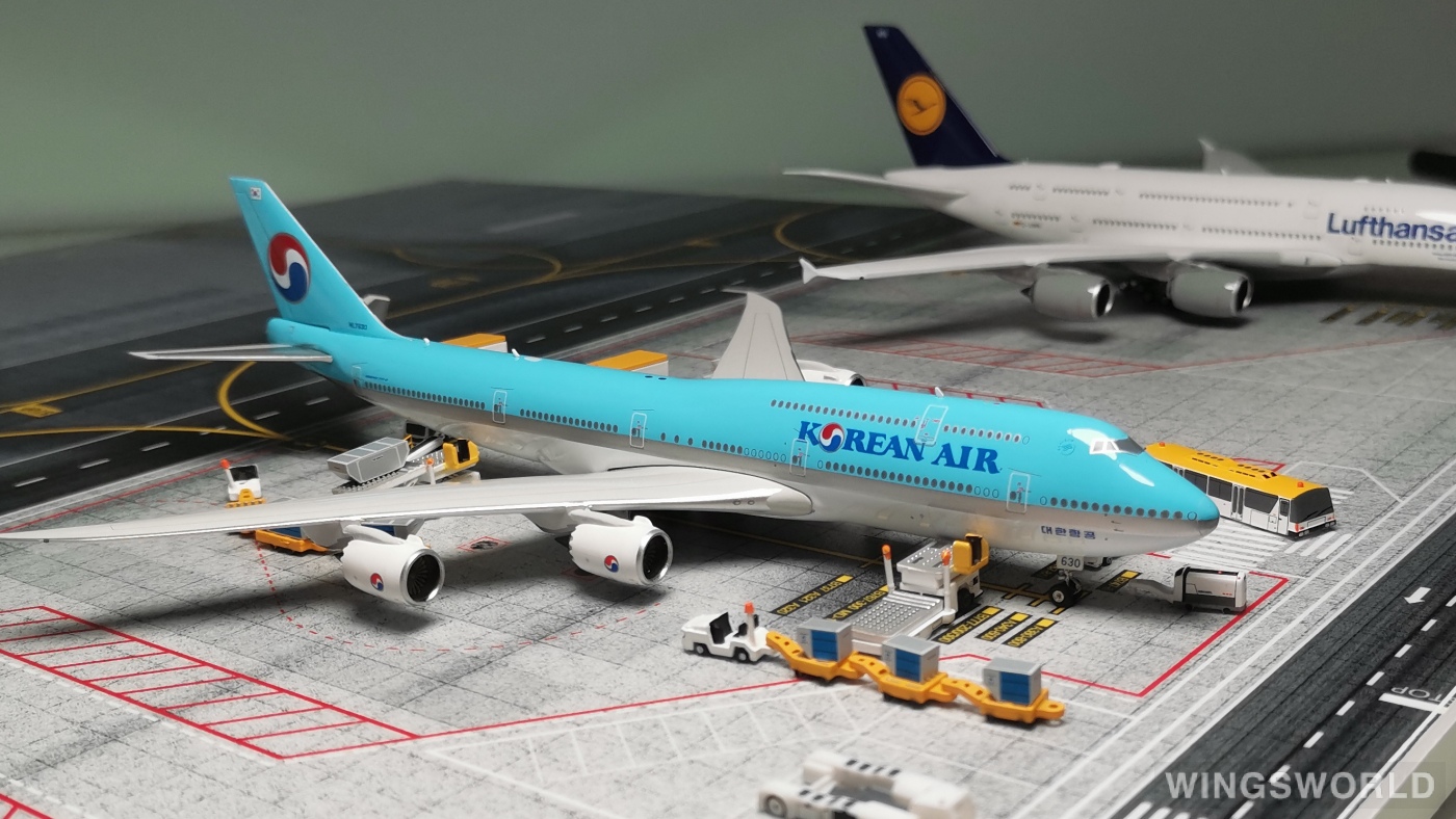 Phoenix 1:400 Boeing 747-8 Korean Air 大韩航空PH4HL7630B HL7630 的