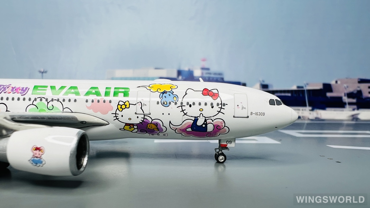 Phoenix 1:400 Airbus A330-200 EVA Air 长荣航空PH04008 B-16309