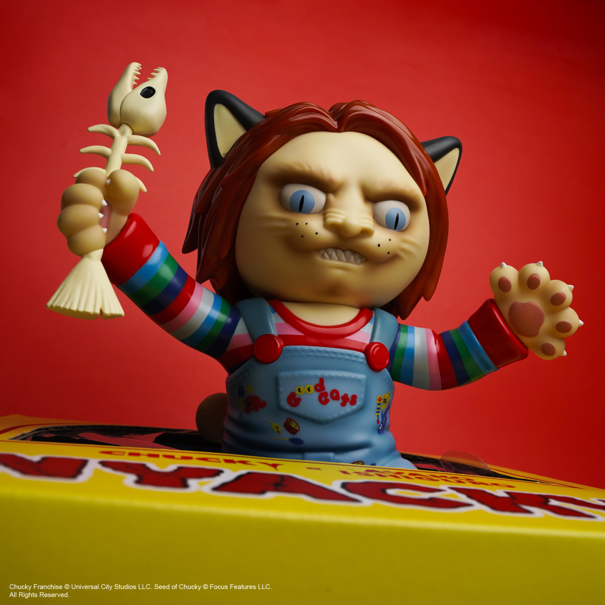 Unbox Industries - CHUCKY × 石黒亜矢子: ニャッキー、今日は人を斬ら