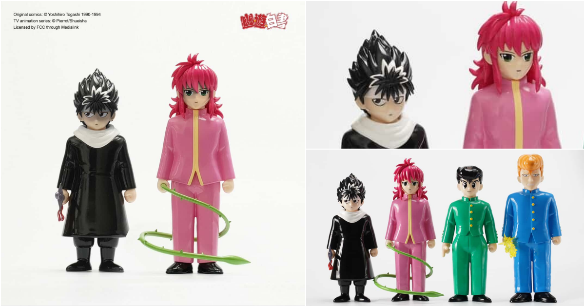 Chicaca ✕ 幽☆遊☆白書 大人気第二弾『飛影／蔵馬』ソフビ人形