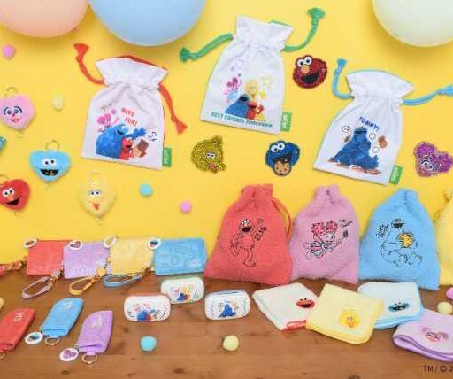 セサミストリートシリーズの最新グッズ♡毎日を彩る雑貨が登場
