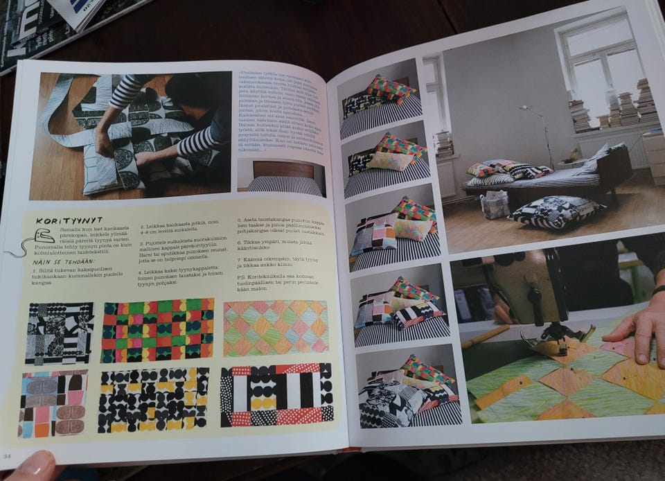 洋書 surrur tee oma marimekkosi 洋書 surrur tee oma marimekkosi