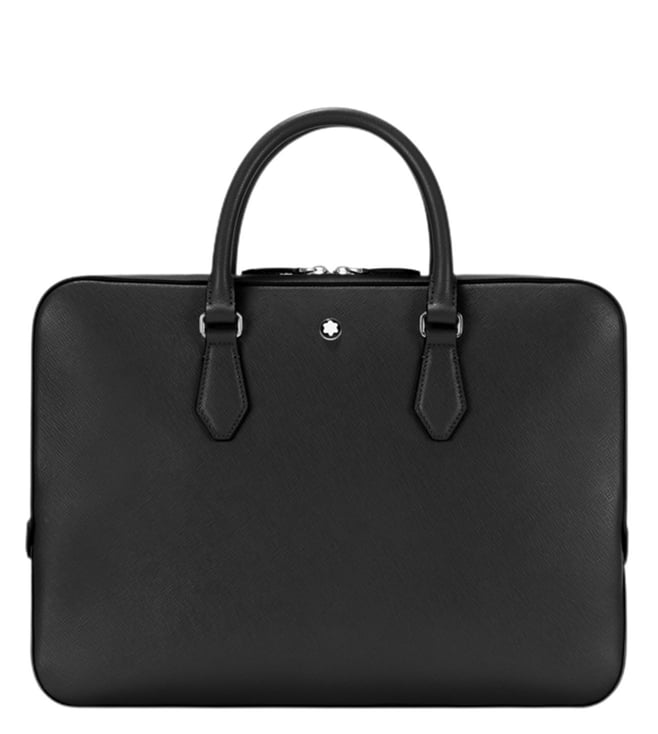 Buy Montblanc Black Sartorial Medium Document Bag for Men Online