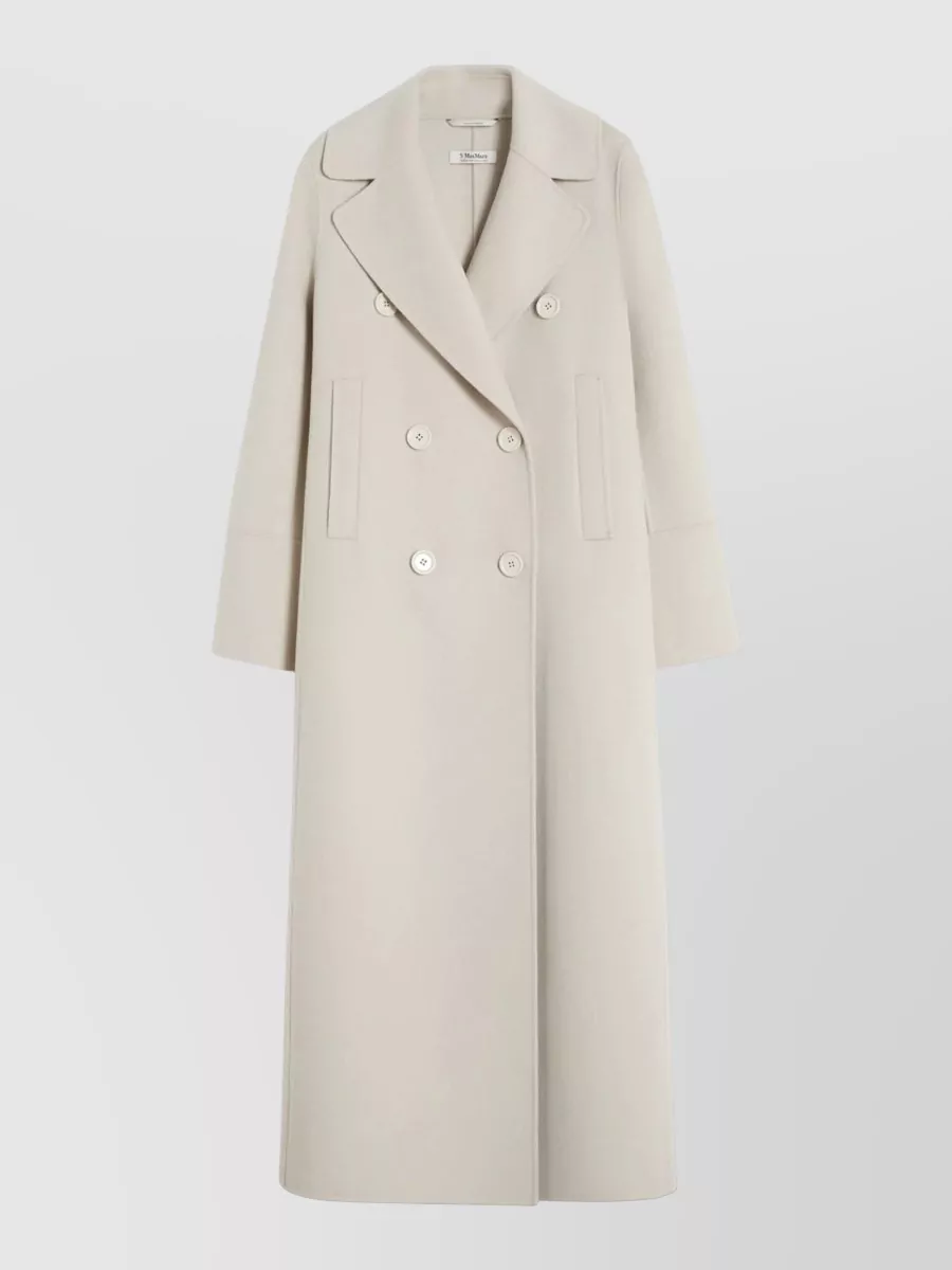 S Max Mara Virgin wool double-breasted coat | The Fashion Square