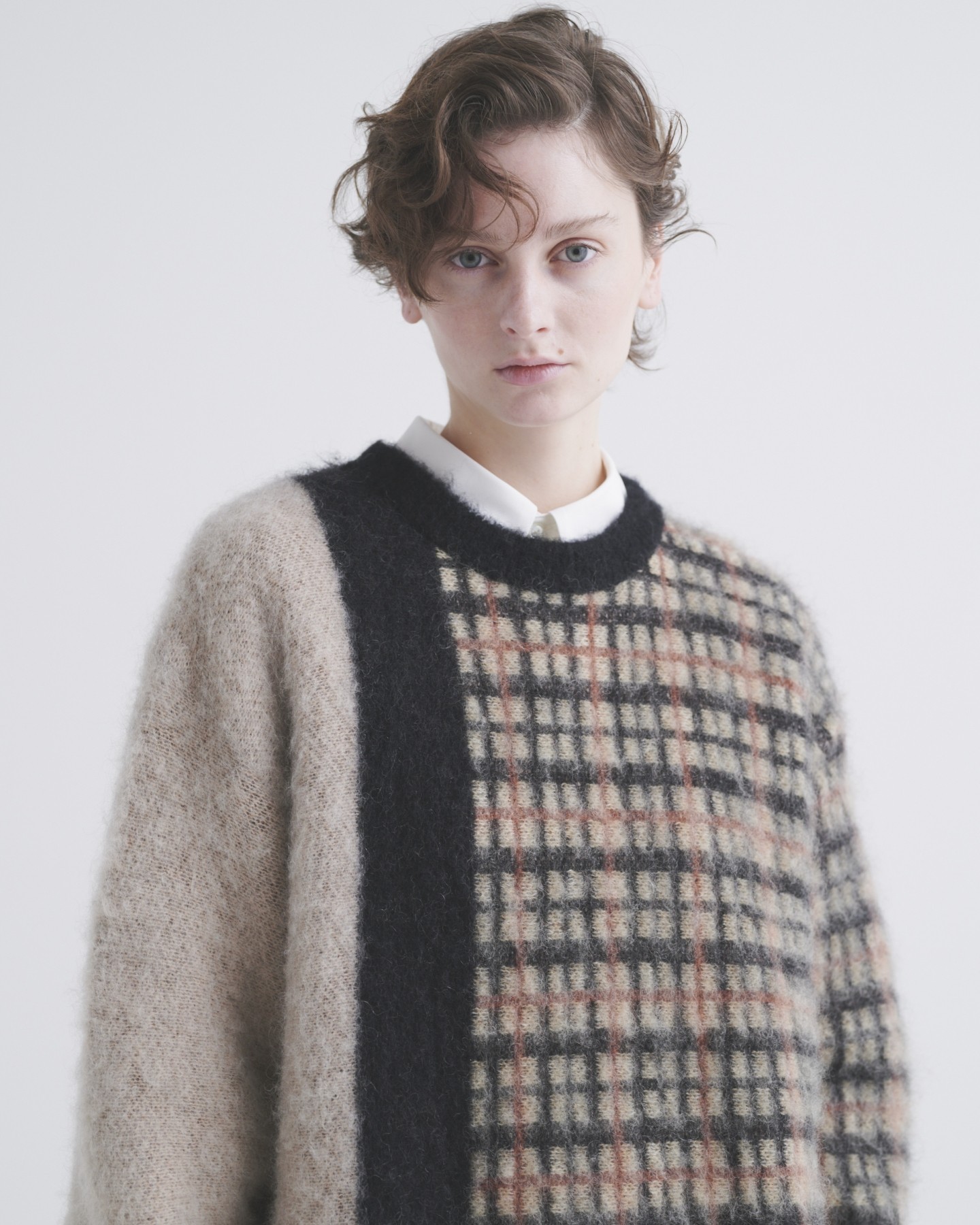 CULLNI ONLINE STORE / CULLNI for DAKS LONDON Asymmetrical Mohair