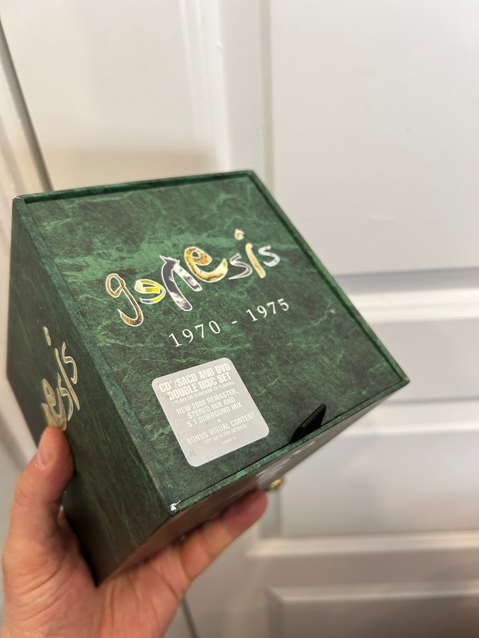 限定ボックスEU盤7SACDHb/6DVD】ジェネシス 1970 - 1975 限定ボックス