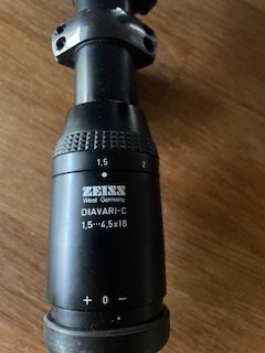 Se produkter som liknar Zeiss Diavari-C 1.5-4.5x18 ki.. på Tradera