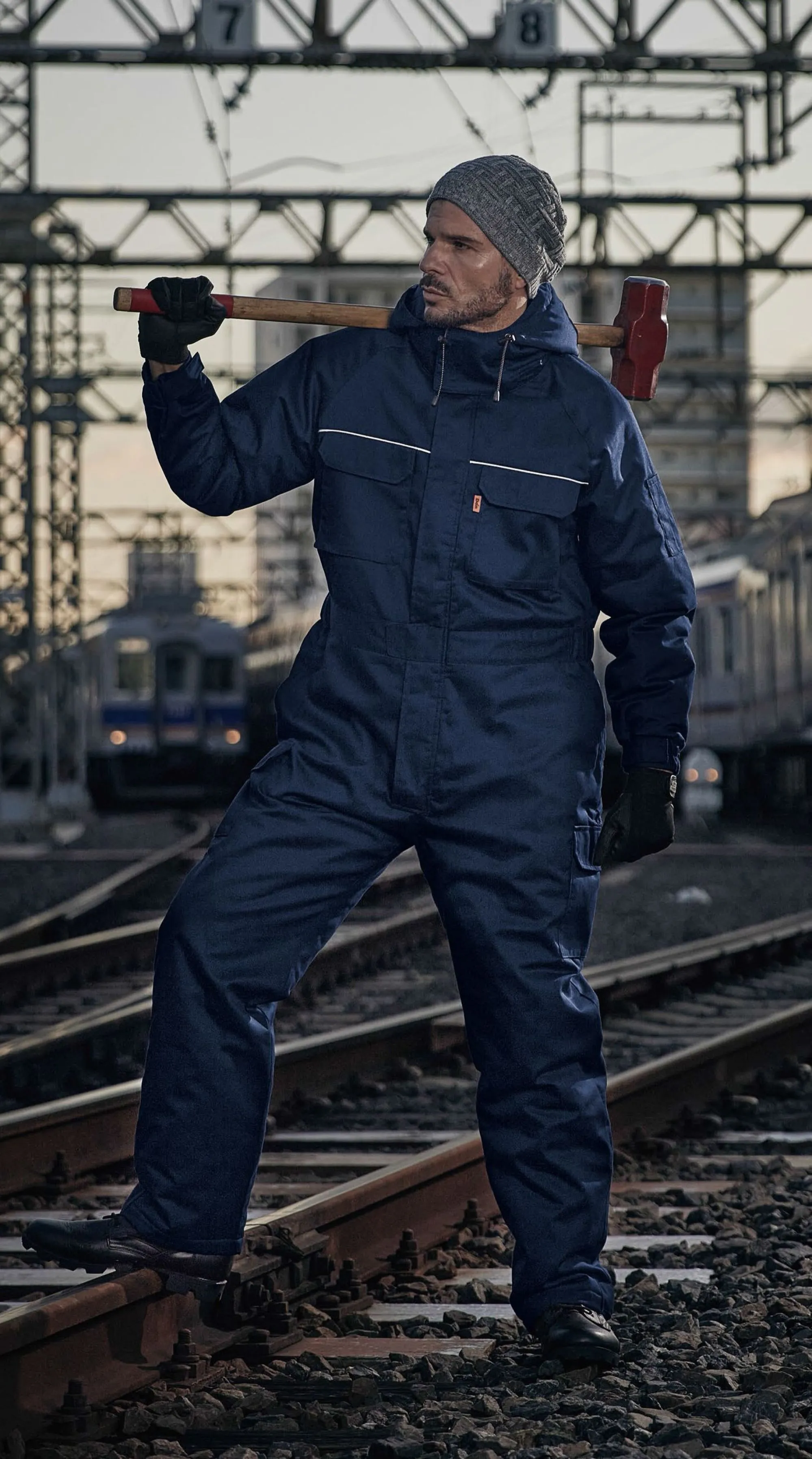 防寒ツナギ服 ヤマタカ 9008 作業着・ワーキングユニフォームの専門店