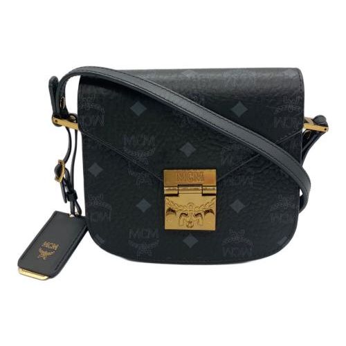 中古・古着通販】MCM (エムシーエム) ショルダーバッグ 総柄 ブラック