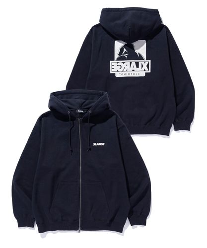 XLARGE×Champion REVERSE WEAVE ZIP HOODED SWEATSHIRT – calif