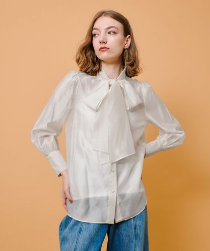 フリュイドオーバーラップブラウス|allureville OFFICIAL SITE