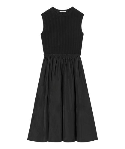 セットアップ対応商品】パールネックフレアヘム ワンピース|ANAYI