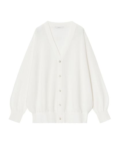ネップスムースクルーネックカーディガン|ANAYI OFFICIAL ONLINE STORE