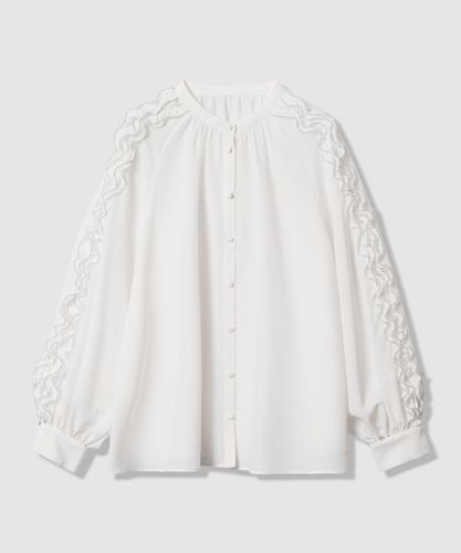 Eternal Line 2026】ジョーゼットテクニカル刺繍 ブラウス|ANAYI