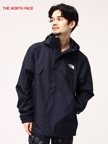 THE NORTH FACE (ザ ノースフェイス) ナイロン ロゴプリント ダブル