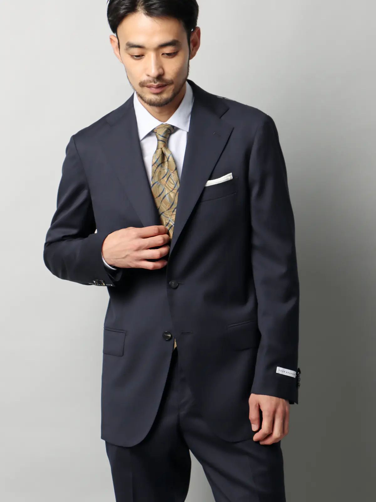 スーツ／3つボタン／Loro Piana 365／無地／TR27 | SUIT SQUARE