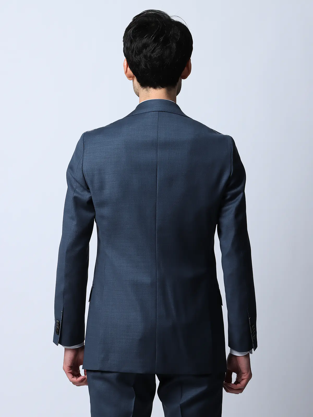 WEB限定／スーツ／ツーパンツ／3つボタン／織柄／TR24 | SUIT SQUARE