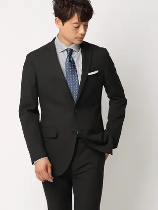 スーツ／ツーパンツ／2つボタン／ヘリンボーン／CH22 | SUIT SQUARE